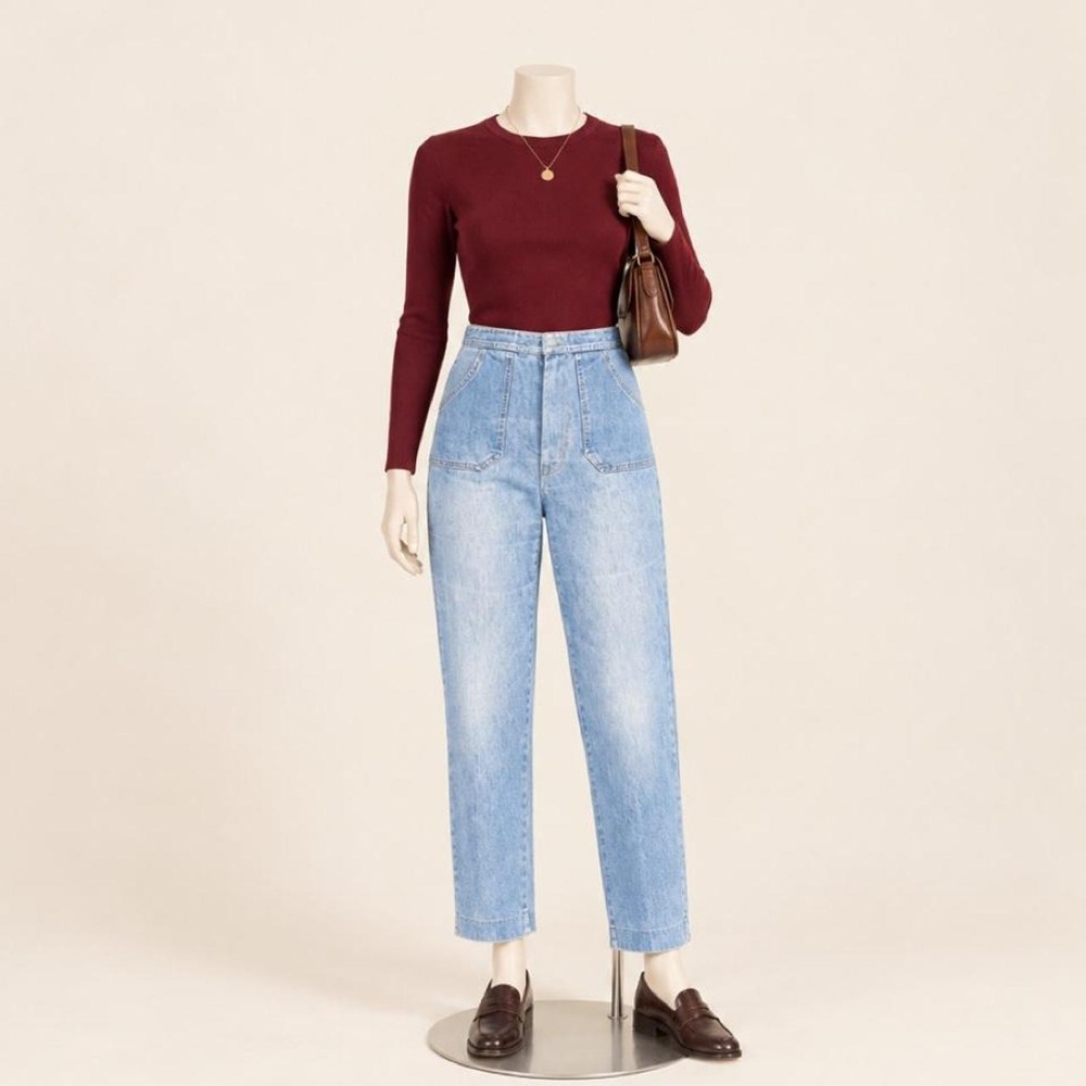 Vintage Koret City Blues High-Waisted Light Wash Jeans